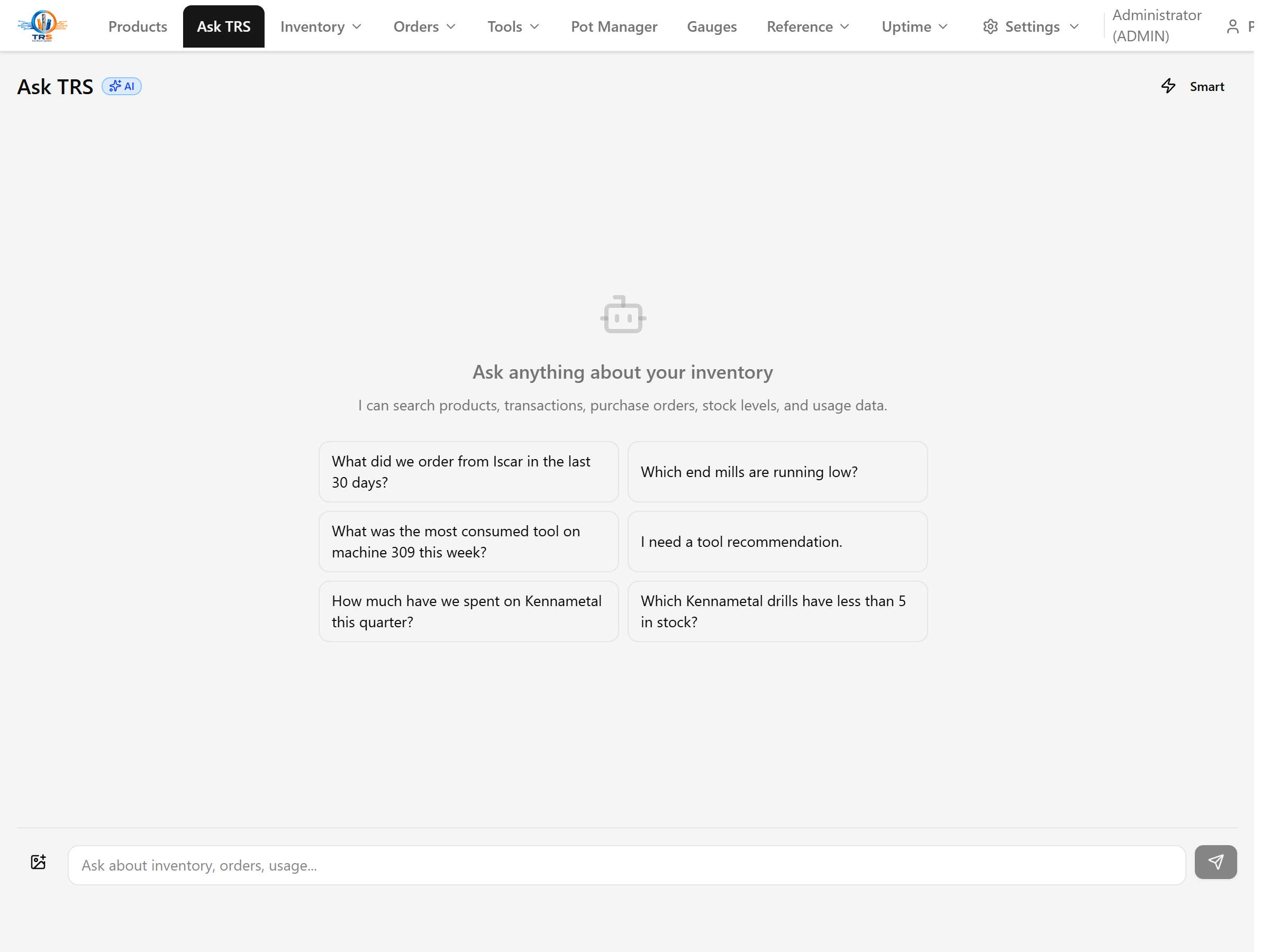 Ask TRS screenshot